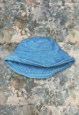 Vintage 90s Denim Bucket Hat