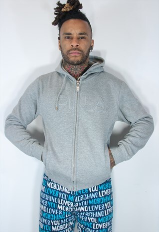FILA EMBROIDED VINTAGE HOODIE