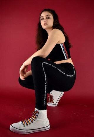 G&G BLACK INFINITY LEGGINGS