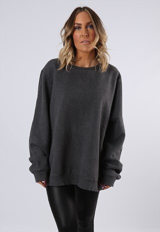 SWEATSHIRT JUMPER OVERSIZED PLAIN EVERLAST UK 20 (GB3V)