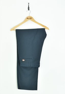 Vintage Dickies Workwear Trousers Blue XLarge