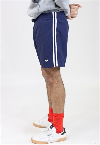 VINTAGE 90S MOSCHINO NAVY SHORTS