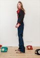 VINTAGE 90S NAVY BLUE STRAIGHT JEANS