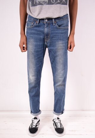 LEVI'S 511 MENS VINTAGE JEANS W34 L32 BLUE 90S