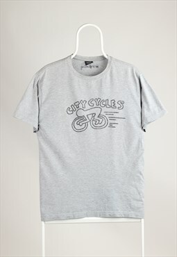 K.Haring Vintage Crewneck Logo T-shirt Grey
