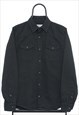 Vintage Jean Pascale Black Shirt Womens