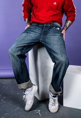 VINTAGE DICKIES JEANS IN BLUE DENIM