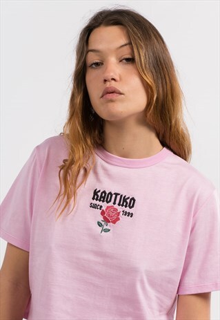 PINK "ROSE" T-SHIRT