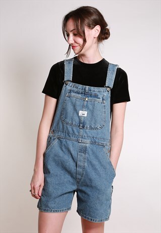 LEE DENIM SHORT DUNGAREES