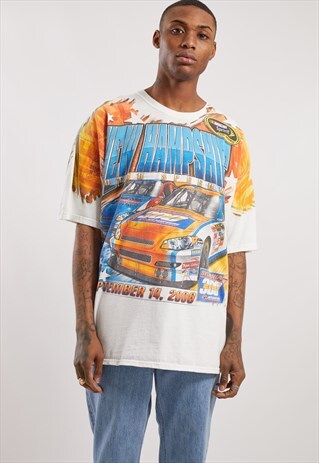 VINTAGE NEW HAMPSHIRE NASCAR GRAPHIC T-SHIRT