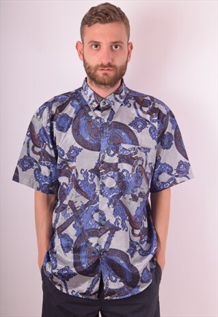 VINTAGE FESTIVAL SHIRT THAI SILK (726)