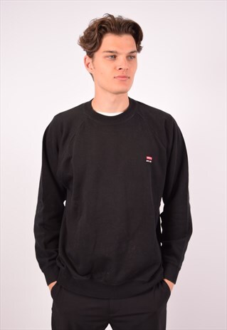 VINTAGE LEVI'S SWEATSHIRT JUMPER BLACK