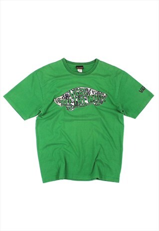 VINTAGE VANS COLLECTION GREEN T-SHIRT