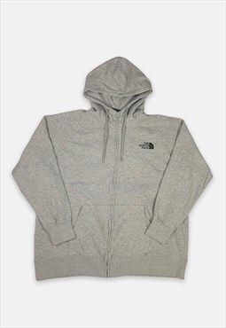 Vintage The North Face grey zip hoodie