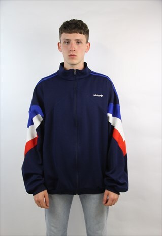 VINTAGE ADIDAS 90'S PATTERN SPORTS JACKET
