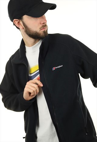 VINTAGE BERGHAUS FLEECE BLACK