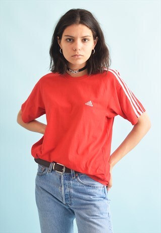 90'S RETRO ADIDAS ATHLEISURE SPORTS OVERSIZED T-SHIRT TOP