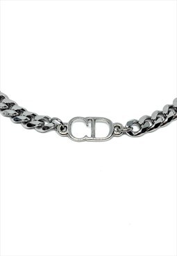 Authentic CD Dior pendant- Reworked Choker