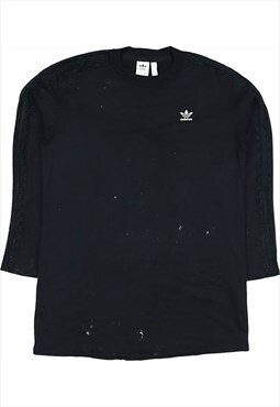 Adidas 90's Heavyweight Crewneck Sweatshirt Small Black