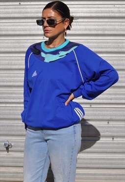 Y2K Vintage adidas reworked camo track jacket sweatshirt