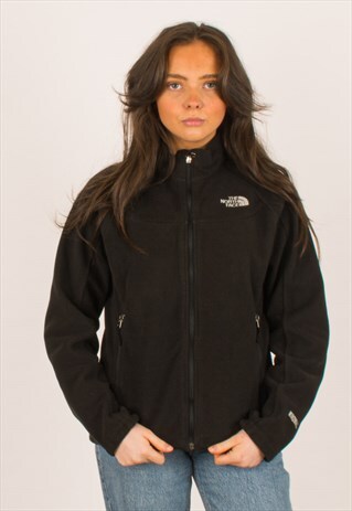 VINTAGE GREY NORTH FACE FULL ZIP WINDWALL FLEECE 8