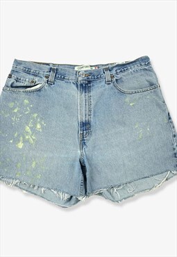 Vintage levi's 560 paint splatter denim shorts BV14361