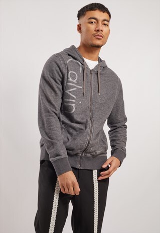VINTAGE CALVIN KLEIN ZIP-UP HOODIE
