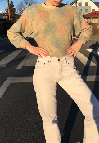 MADE IN ITALY 80S WOOL SWEATER