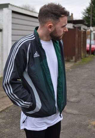 VINTAGE 90'S ADIDAS WINDBREAKER TRACK JACKET