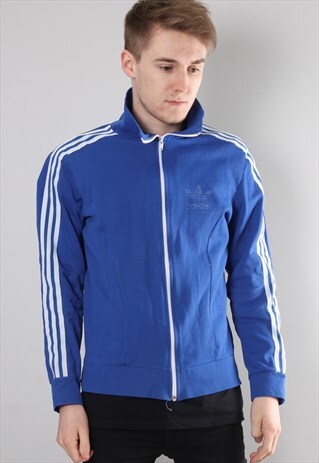 VINTAGE ADIDAS SKINNY FIT TRACK JACKET