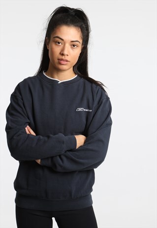 90S REEBOK EMBROIDERED SPELLOUT SWEATSHIRT