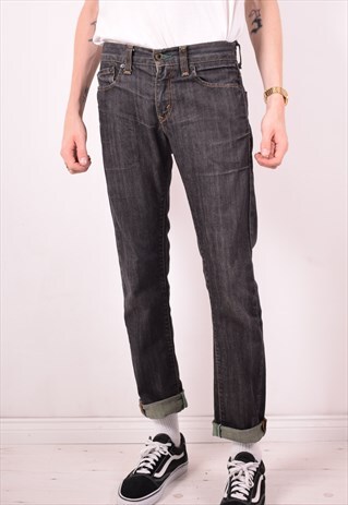 LEVI'S 511 MENS VINTAGE JEANS W30 L30 GREY 90S