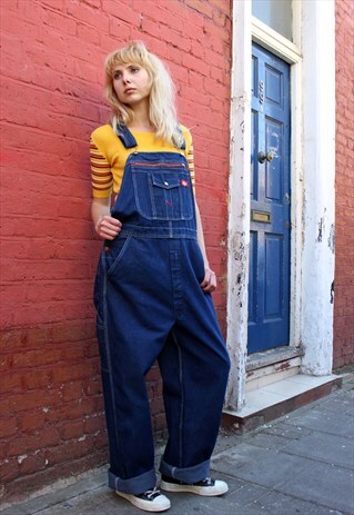 VINTAGE 90 DICKIES DENIM DUNGAREES