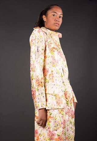 RARE // FLORAL COAT BY DIOR