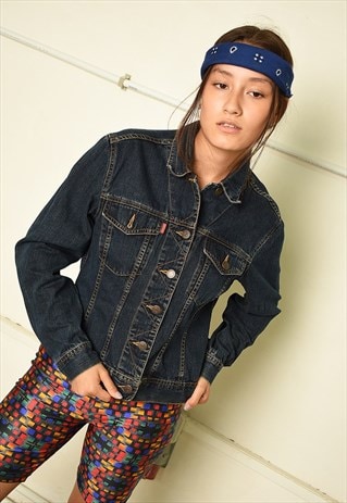 VINTAGE 90S RETRO DENIM TEEN JACKET