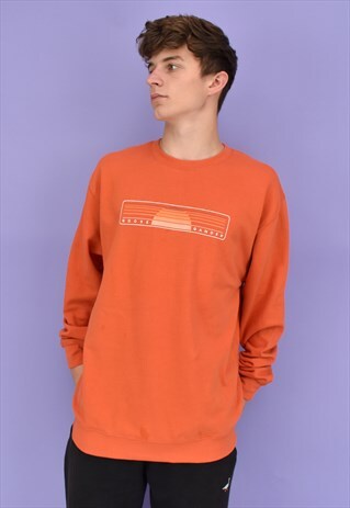 G&G UNISEX BURNT ORANGE SUNSET SWEAT