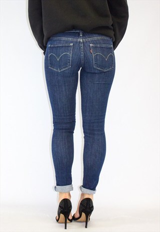 RETRO LEVI'S SKINNY STRETCH JEANS