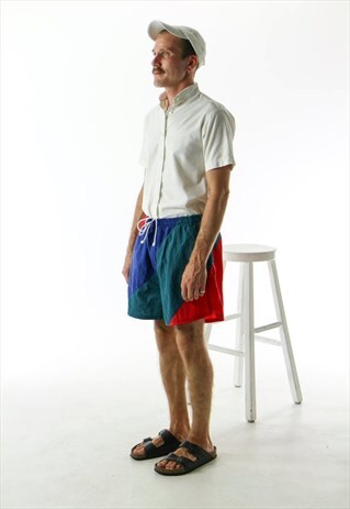 TRICOLOR SWIM SHORTS / TRAINING SHORTS