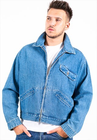 VINTAGE 80S CASUAL LEVI'S DENIM JACKET / S7585