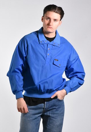 VINTAGE 1990S EDDIE BAUER PULLOVER WINDBREAKER JACKET