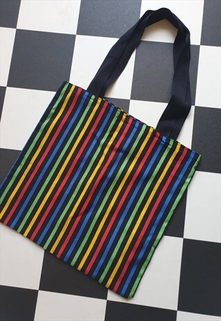 RAINBOW STRIPES TOTE BAG