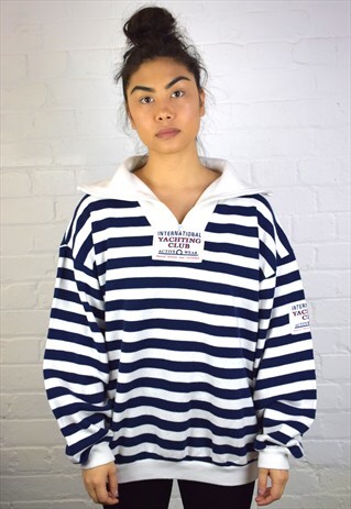 VINTAGE 90'S 1/4 ZIP SWEATSHIRT