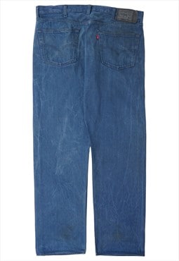 Vintage Levis 501 Navy Straight Jeans Mens