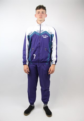 VINTAGE PURPLE 90S TRACKSUIT