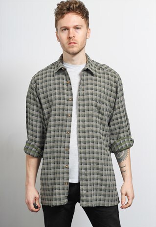 VINTAGE AZTEC PATTERNED SHIRT