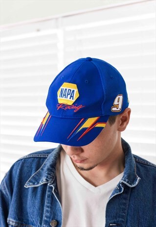 VINTAGE NAPA RACING CAP LOGO 90S ONE SIZE 3.6