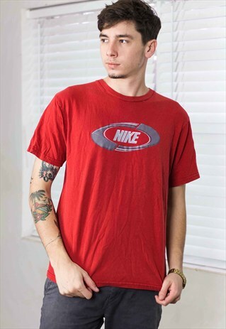 VINTAGE NIKE T-SHIRT LOGO 90S M 7.1