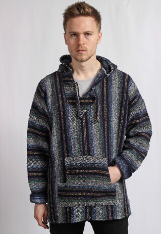 VINTAGE BAJA MEXICAN HOODIE