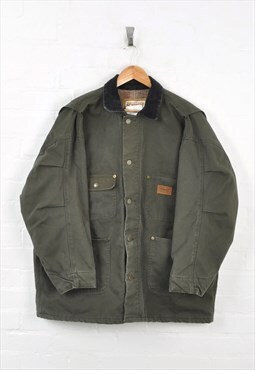 Vintage Workwear Jacket Green XXL