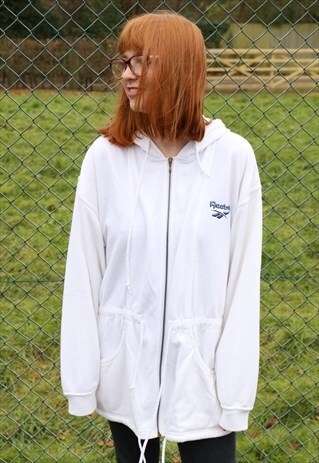 VINTAGE REEBOK ZIP UP HOODIE